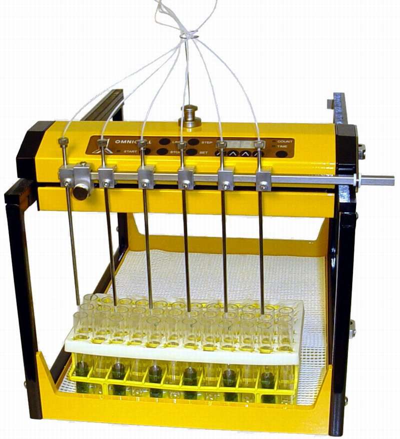 Configuration d'un collecteur de fraction 6-canaux