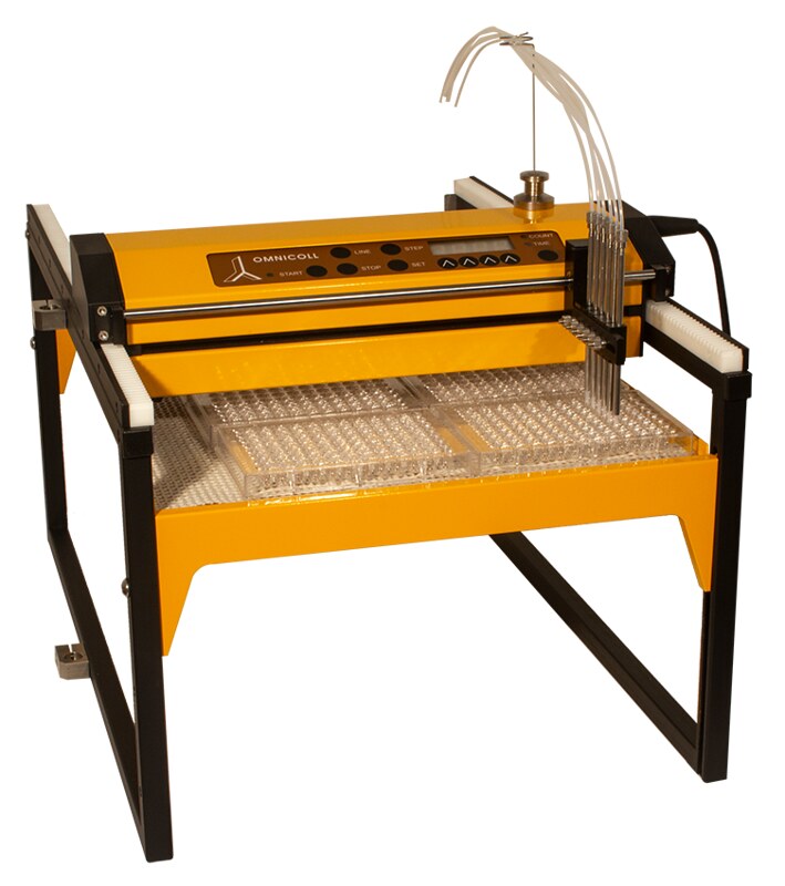 Le collecteur de fraction LAMBDA OMNICOLL: 6 flux pour 96-puits